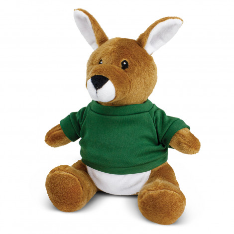 Kangaroo Plush Toy 117007 | Dark Green