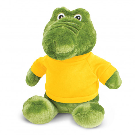 Crocodile Plush Toy 117008 | Yellow