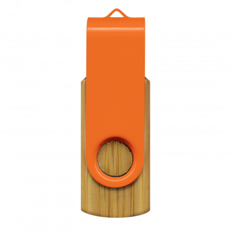 Helix 4GB Bamboo Flash Drive 117042 | Orange