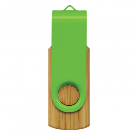 Helix 4GB Bamboo Flash Drive 117042 | Bright Green