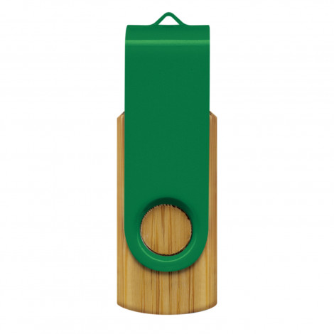 Helix 4GB Bamboo Flash Drive 117042 | Green