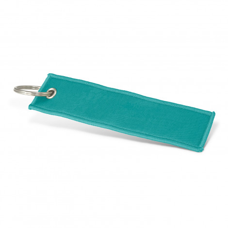 Woven Key  Ring 117052 | Teal
