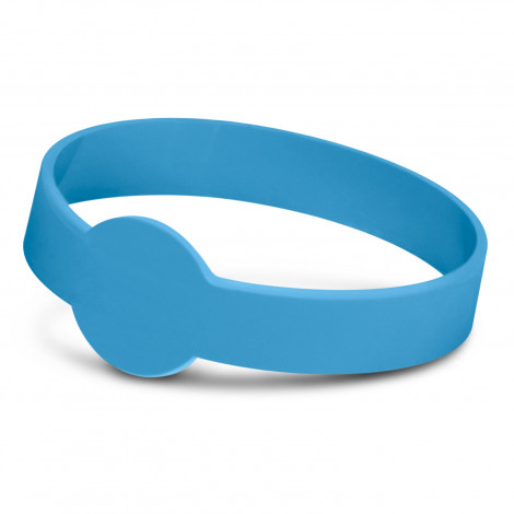Xtra Silicone Wrist Band - Debossed 117055 | Light Blue
