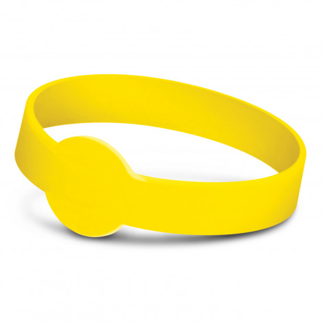 Xtra Silicone Wrist Band - Debossed 117055 | Yellow
