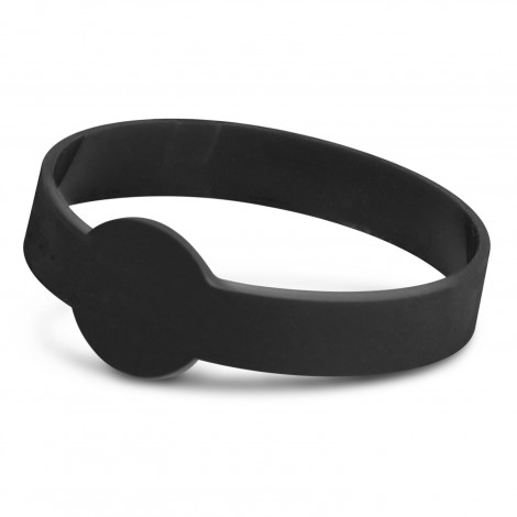 Xtra Silicone Wrist Band - Embossed 117056 | Black