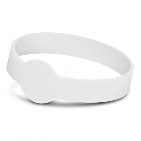 Xtra Silicone Wrist Band - Embossed 117056 | White