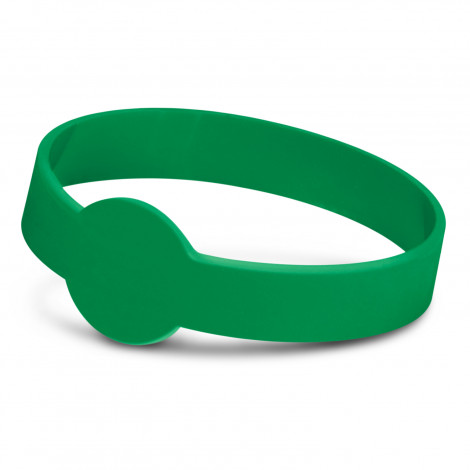 Xtra Silicone Wrist Band - Embossed 117056 | Dark Green