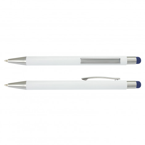 Lancer Stylus Pen - White Barrel 117120 | Bright Green