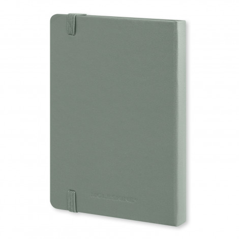 Moleskine Classic Hard Cover Notebook - Pocket 117216 | Grey Back