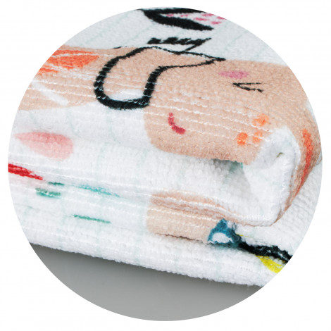 Zen Yoga Towel 117225 | Branding Close Up
