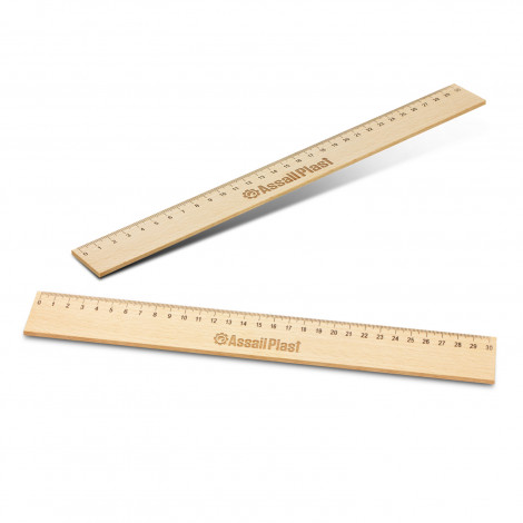 117337 - Wooden 30cm Ruler