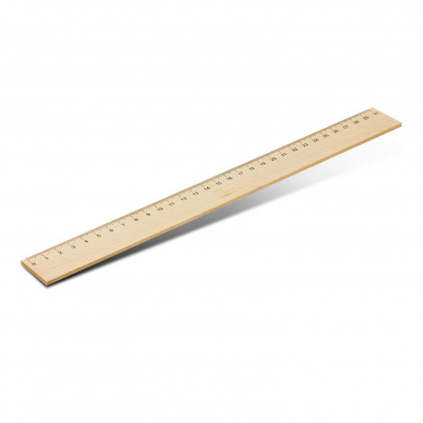Wooden 30cm Ruler 117337 | Natural
