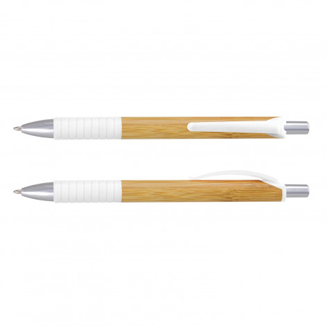 Trinity Bamboo Pen 117410 | White