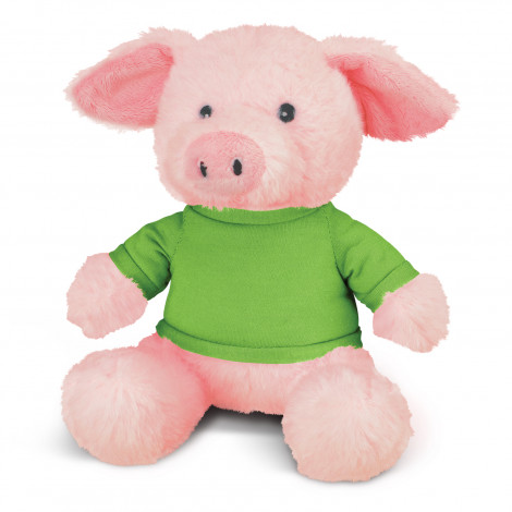 Pig Plush Toy 117861 | Bright Green