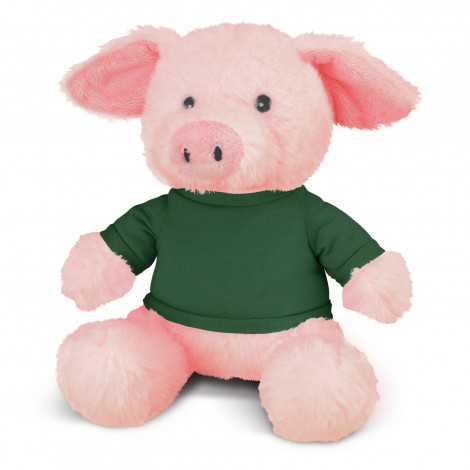 Pig Plush Toy 117861 | Dark Green