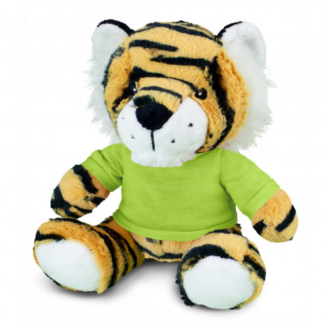 Tiger Plush Toy 117865 | Bright Green