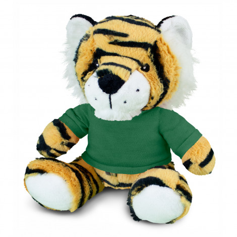 Tiger Plush Toy 117865 | Dark Green