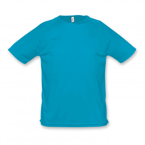 SOLS Sporty Mens T-Shirt 118085 | Aqua