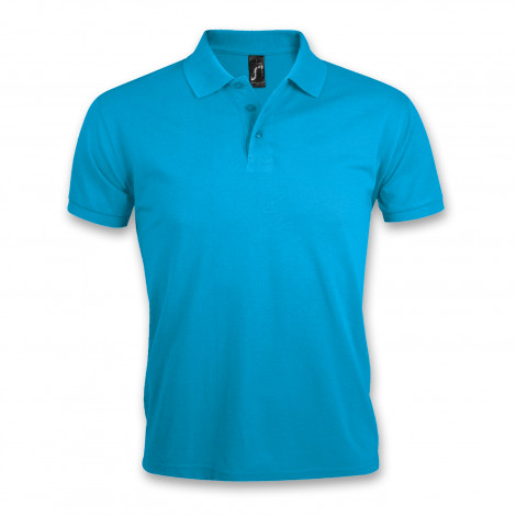 SOLS Prime Mens Polo Shirt 118087 | Aqua