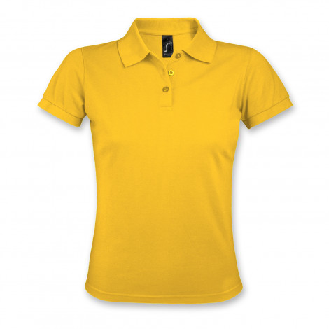 SOLS Prime Womens Polo Shirt 118088 | Gold
