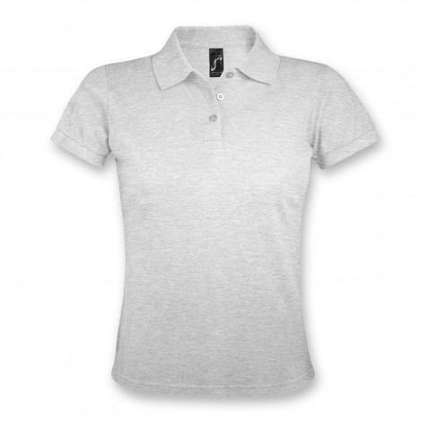 SOLS Prime Womens Polo Shirt 118088 | Ash