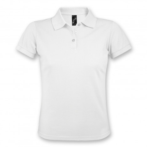 SOLS Prime Womens Polo Shirt 118088 | White