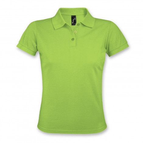 SOLS Prime Womens Polo Shirt 118088 | Apple Green