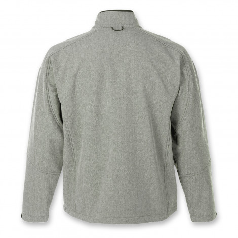 SOLS Relax Softshell Jacket 118089 | Grey Melange - Back