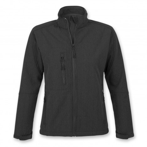 SOLS Roxy Womens Softshell Jacket 118090 | Black