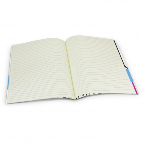 Camri Full Colour Notebook - Large 118182 | Spread - Lined