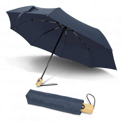 RPET Compact Umbrella 118215 | Petrol Blue