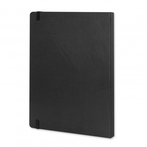 Moleskine Classic Hard Cover Notebook - Extra Large 118224 | Black - Back