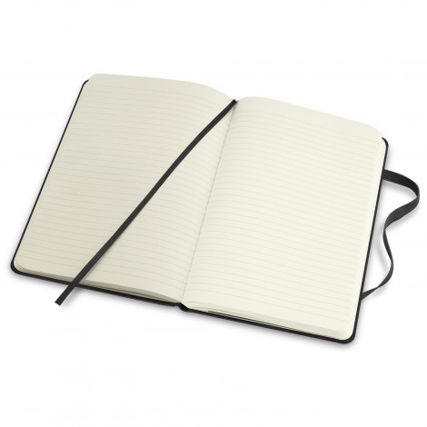 Moleskine Classic Leather Hard Cover Notebook - Large 118226 | Open