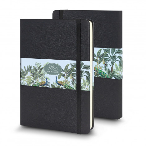 Moleskine Classic Leather Hard Cover Notebook - Large 118226 | Belly Band
