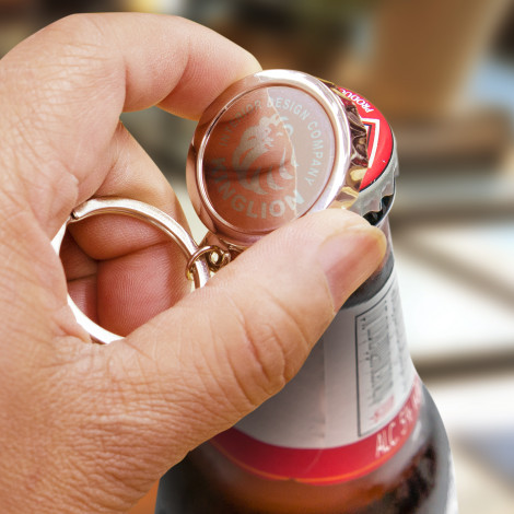 Orleans Bottle Opener Key Ring 118493 | Feature
