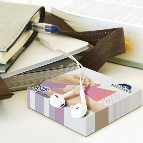 Memo Cube Note Pad - 200 Leaves 118503 | Feature