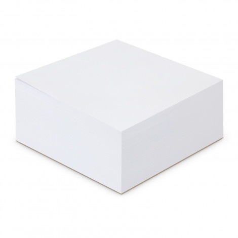 Memo Cube Note Pad - 400 Leaves 118504 | White