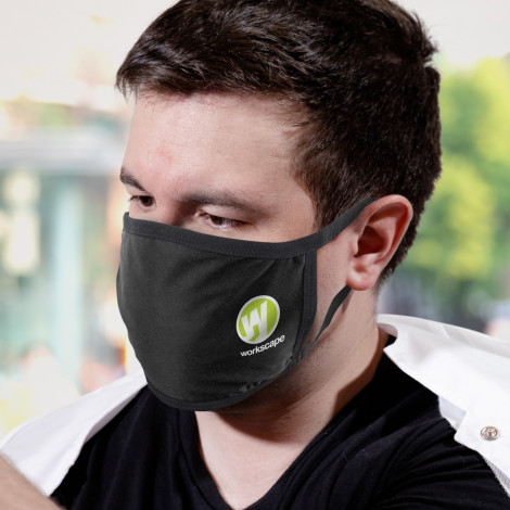 Reusable 3-ply Cotton Face Mask 118527 | Feature