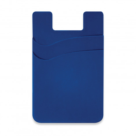 Dual Silicone Phone Wallet 118530 | Dark Blue