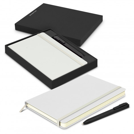 Moleskine Notebook and Pen Gift Set 119355 | White