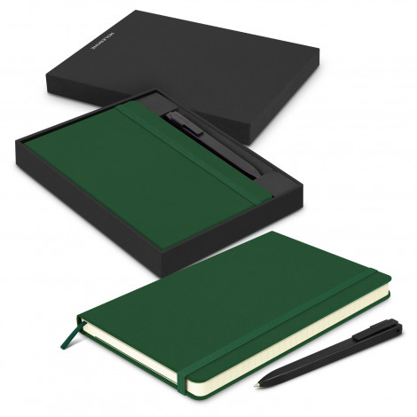 Moleskine Notebook and Pen Gift Set 119355 | Myrtle Green