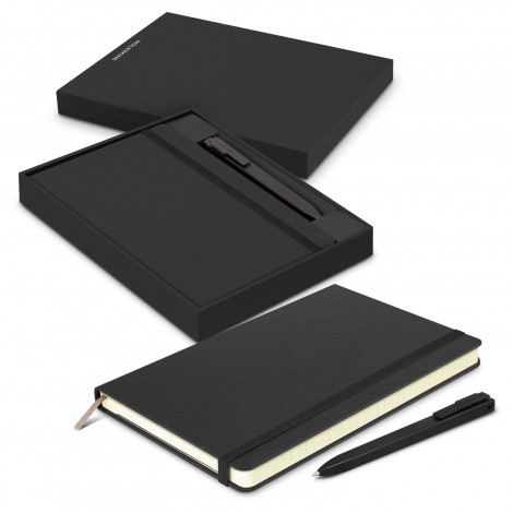Moleskine Notebook and Pen Gift Set 119355 | Black