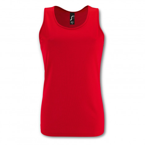 SOLS Sporty Womens Tank Top 119581 | Red