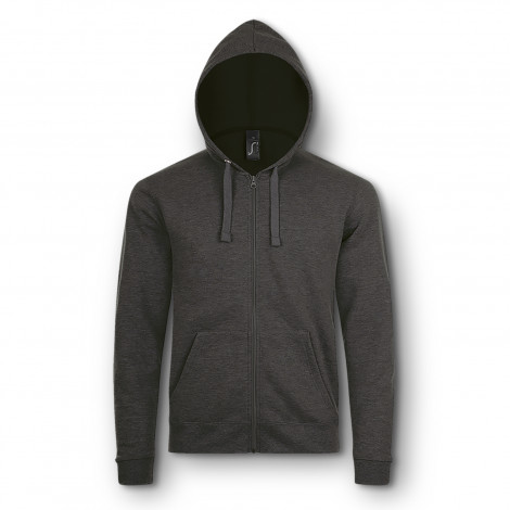 SOLS Stone Unisex Hooded Sweatshirt 119998 | Charcoal