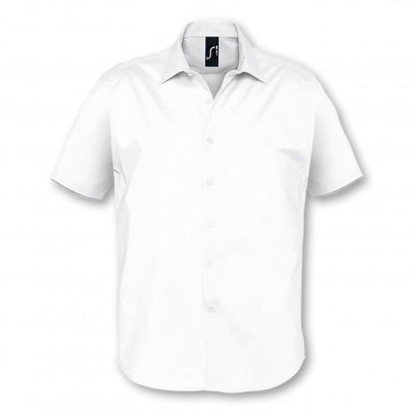 SOLS Broadway Short Sleeve Shirt 120012 | White