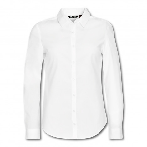 SOLS Blake Womens Long Sleeve Shirt 120015 | White