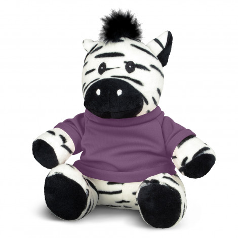 Zebra Plush Toy 120189 | Purple