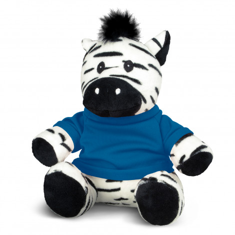 Zebra Plush Toy 120189 | Royal Blue