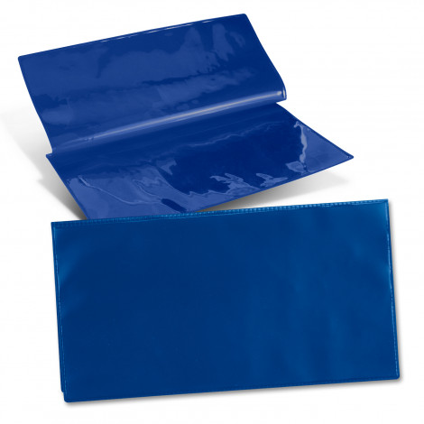Vinyl Travel Wallet 120237 | Blue