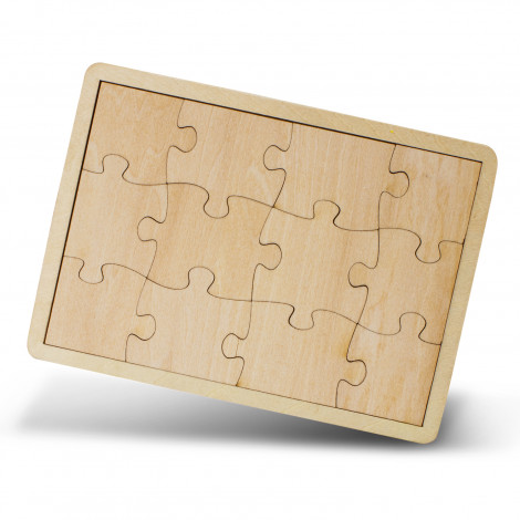 Wooden 12 Piece Puzzle 120240 | Natural
